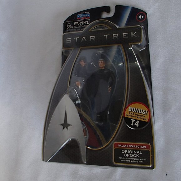 Star Trek Original Mr Spock Interchangeable Hand Display Stand Galaxy Collection - Picture 4 of 12